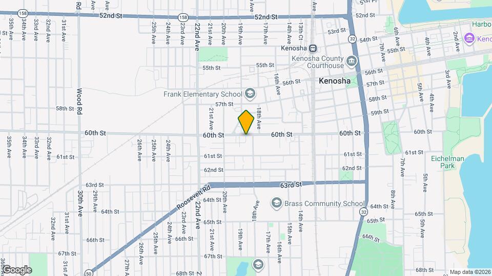 1811 60th St Map and Location Details