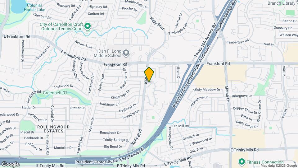 3156 Harbinger Ln Map and Location Details