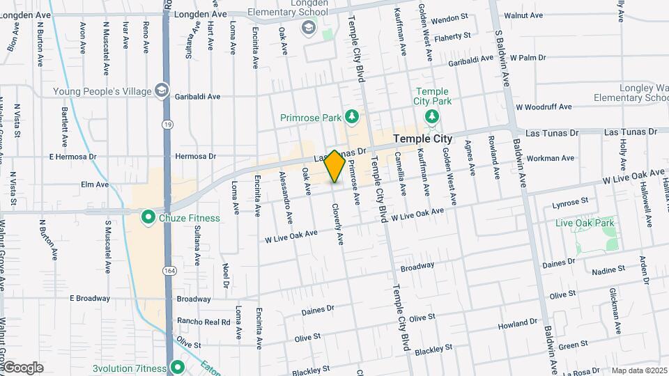 5802 Cloverly Ave Mapa y Detalles de la Ubicación