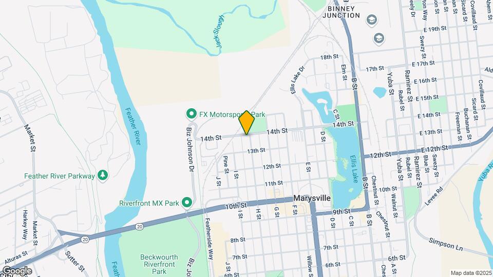 1330 H St Map and Location Details