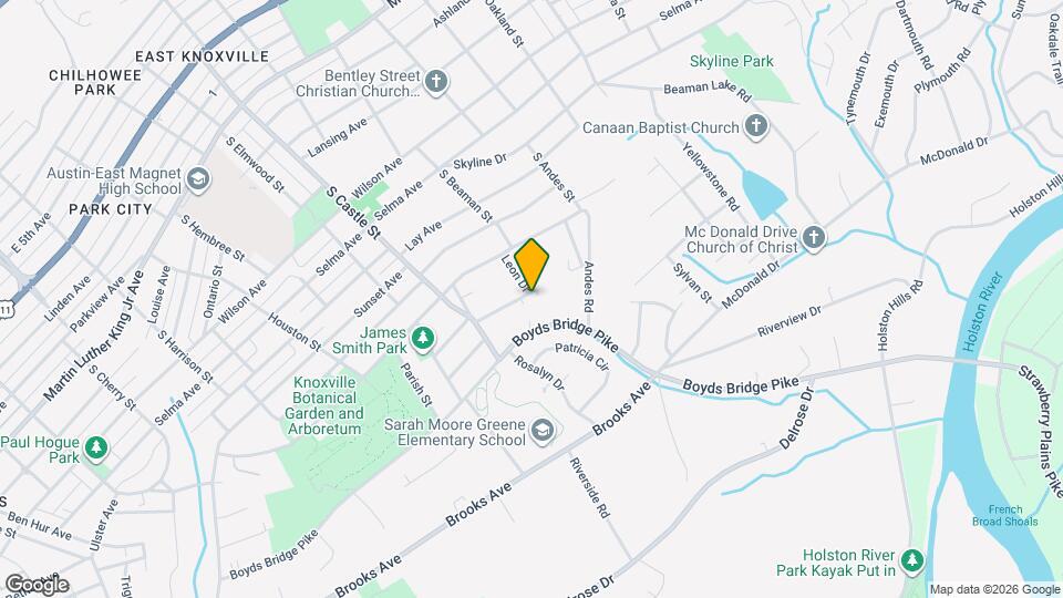 3200 Landview Dr Map and Location Details