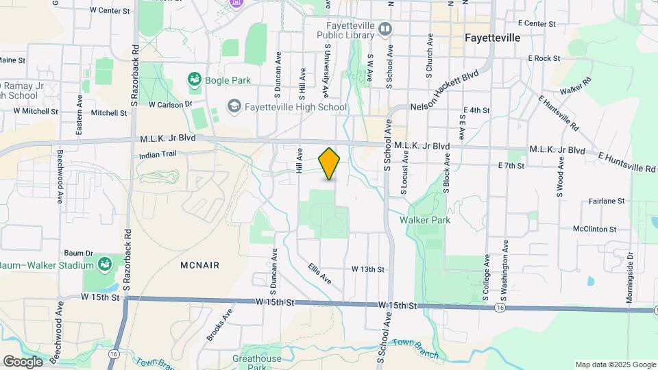 875 S Lt Col Leroy Pond Ave Mapa y Detalles de la Ubicación