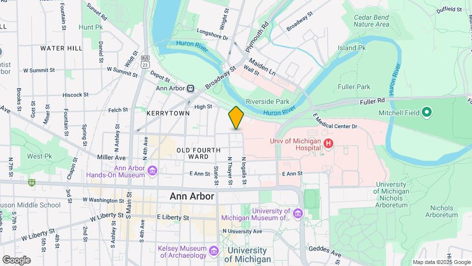 813 E Kingsley St-Unit -#A2 Map and Location Details