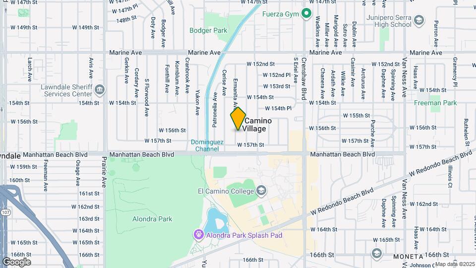 15612 Ermanita Ave Map and Location Details