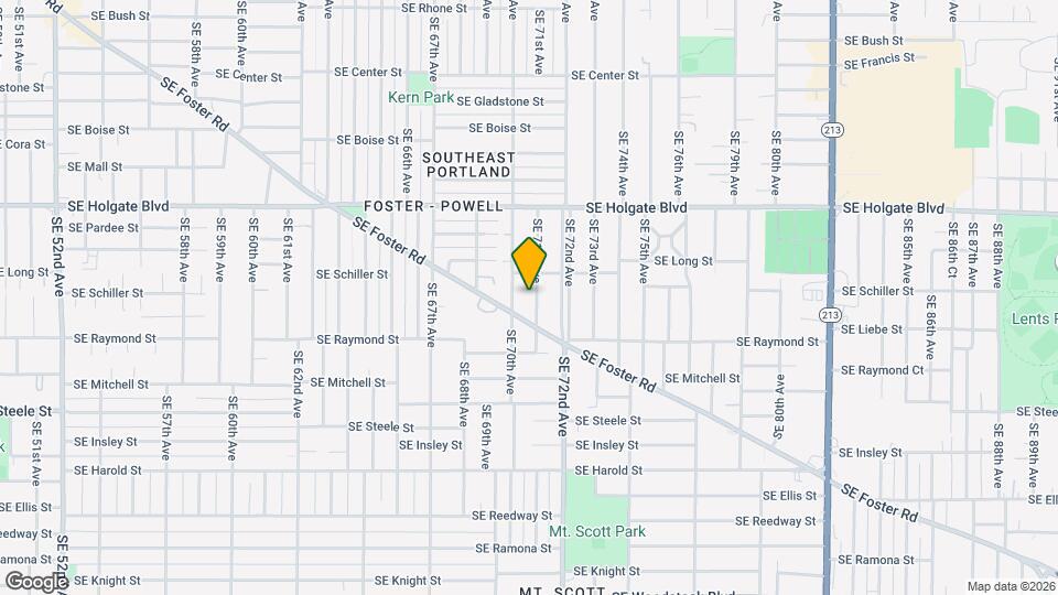 4909 SE 71st Ave Map and Location Details