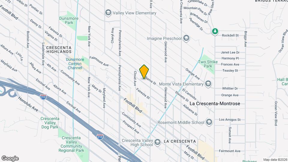 3029 Los Olivos Ln Map and Location Details