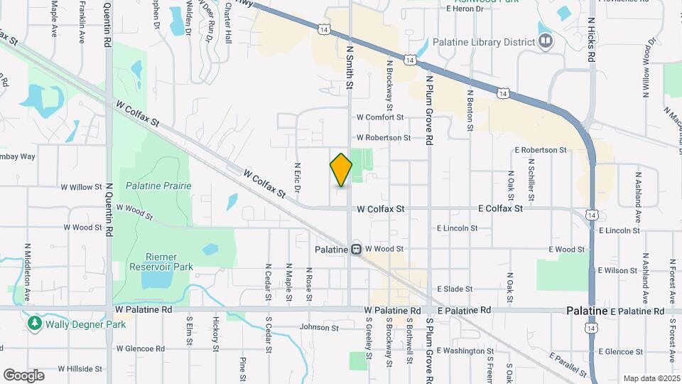 244 N Smith St Map and Location Details