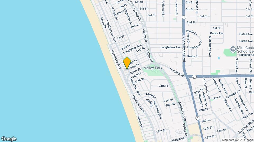 132 28th St Map and Location Details