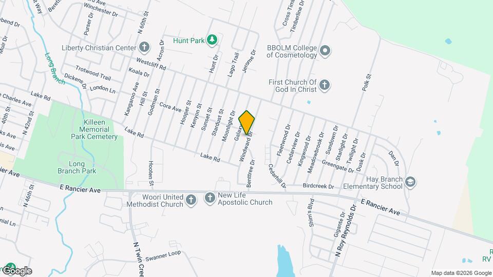 1805 Windward Dr Map and Location Details