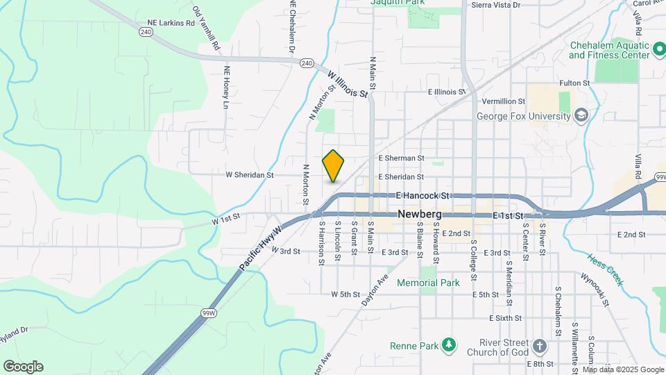 204 N Harrison St Map and Location Details