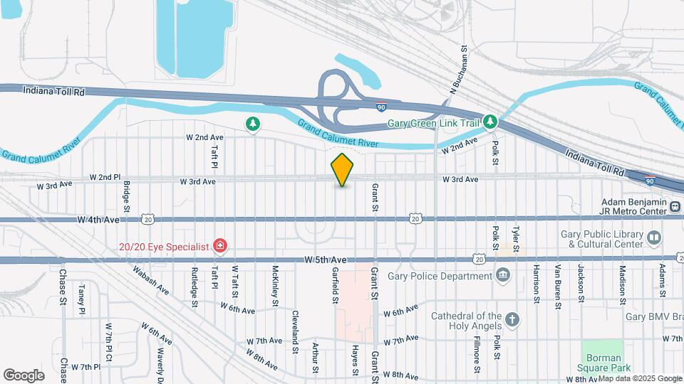 317 Garfield St Mapa y Detalles de la Ubicación
