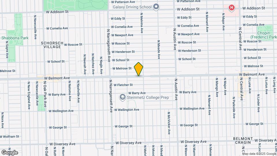 6215 W Belmont Ave Mapa y Detalles de la Ubicación