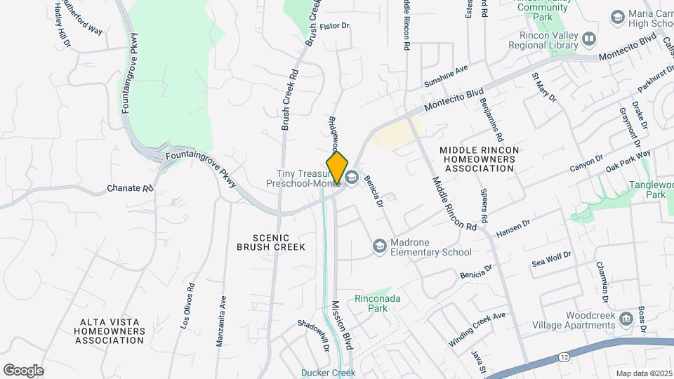 6123 Montecito Blvd Map and Location Details