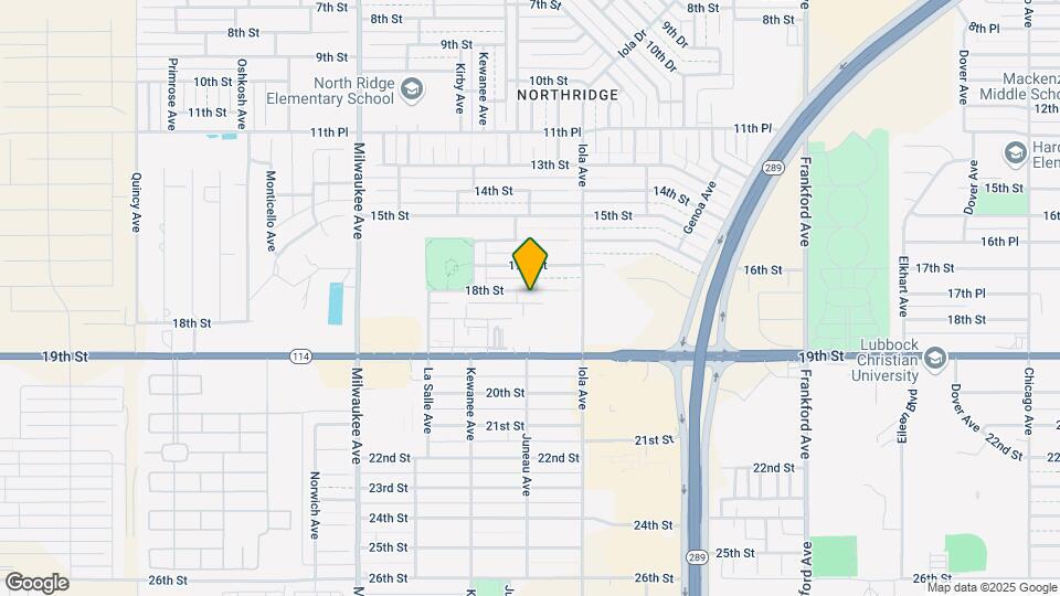 6203 18th St Map and Location Details