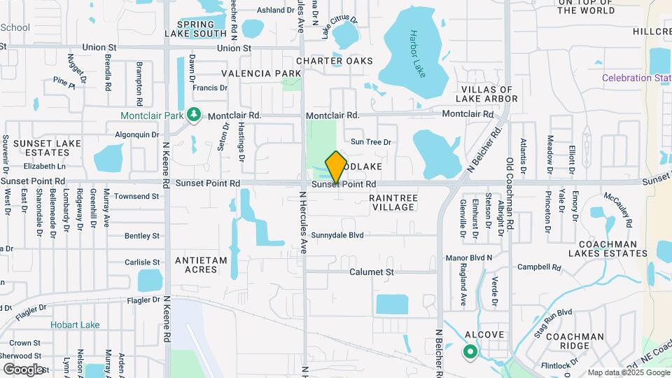 2040 Sunset Grove Ln Map and Location Details
