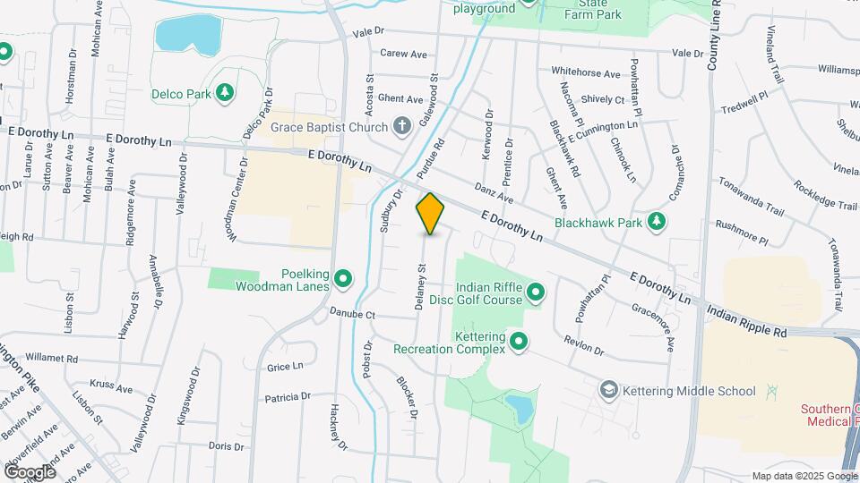 3112 Delaney St Map and Location Details