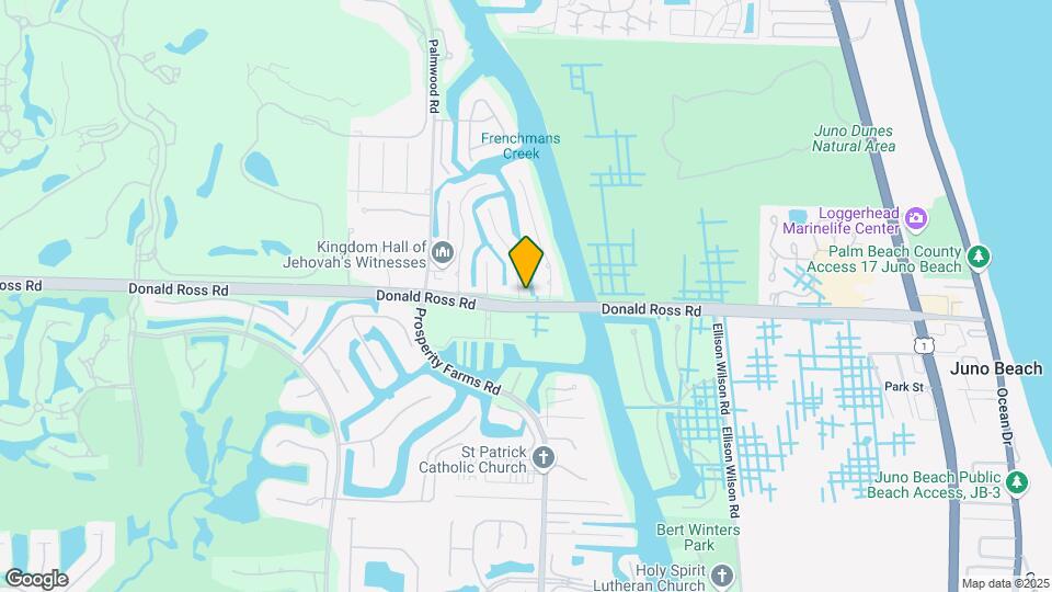 2565 Donald Ross Rd Map and Location Details