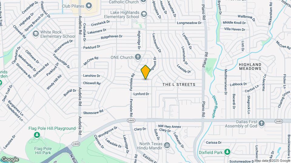10310 Linkwood Dr Map and Location Details