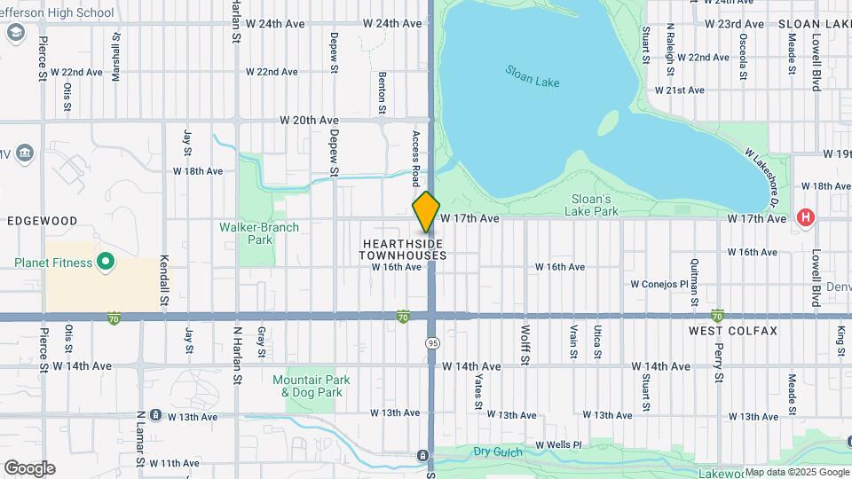 1655 Sheridan Blvd Map and Location Details