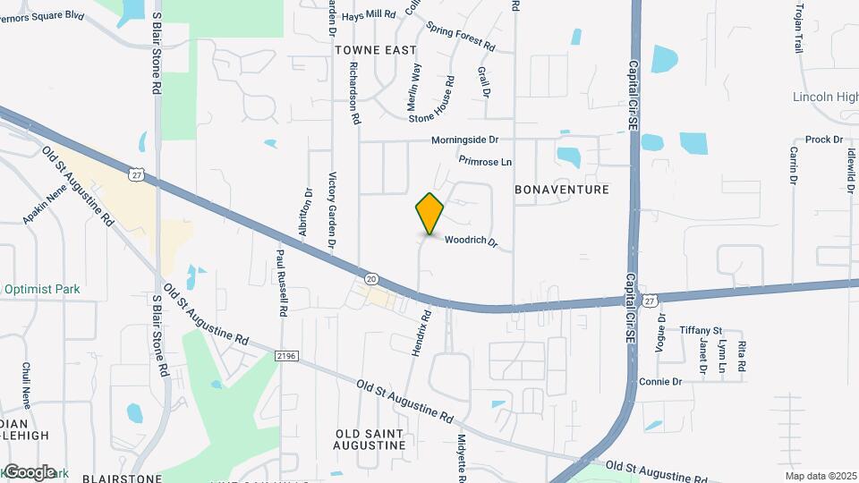 1305 Cross Creek Cir Map and Location Details