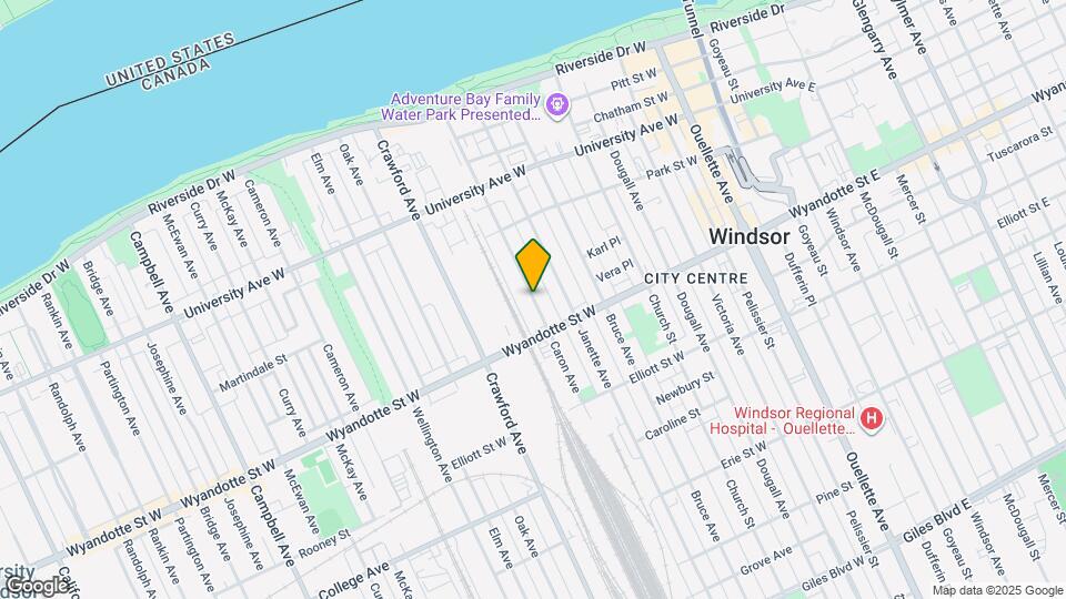 536 Caron Ave Mapa y Detalles de la Ubicación