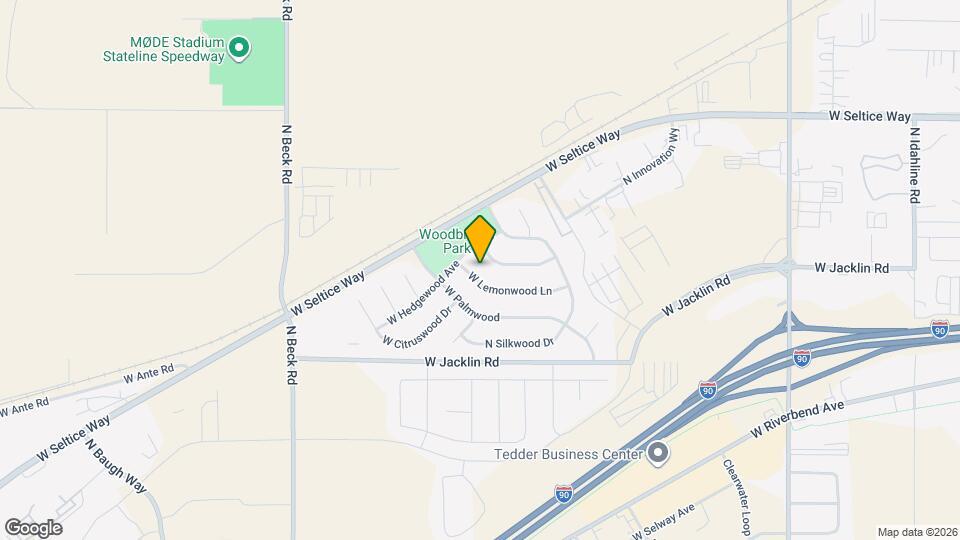 5027 W Lemonwood Ln Map and Location Details