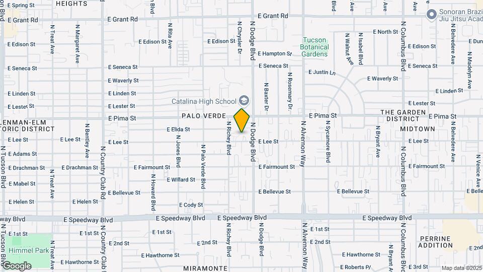 El Monterey Apartments Map and Location Details