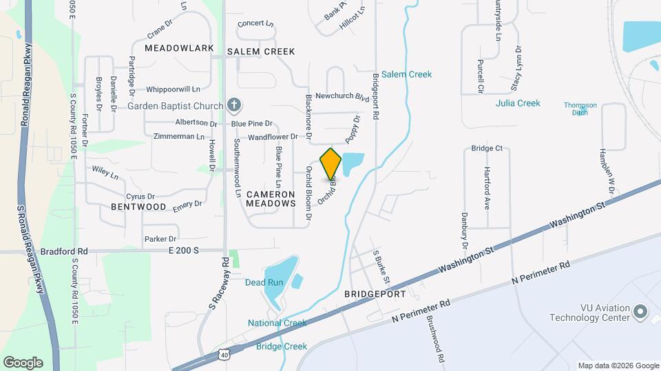 2006 Orchid Bloom Ln Map and Location Details