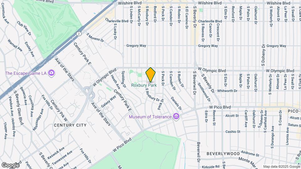 460 S Roxbury Dr, Unit 460 Map and Location Details