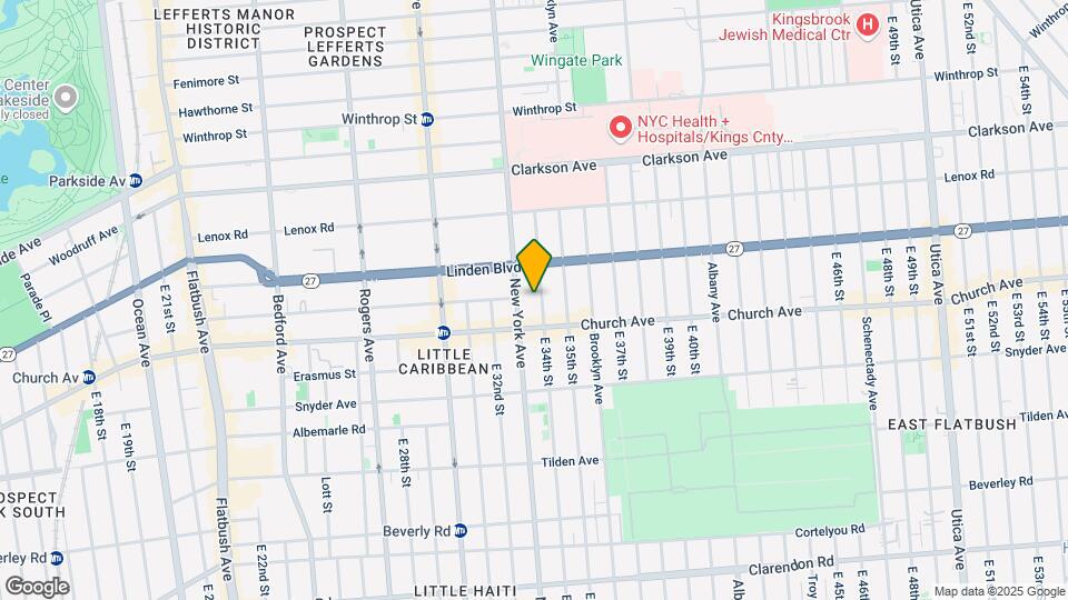 212 E 34th St Map and Location Details