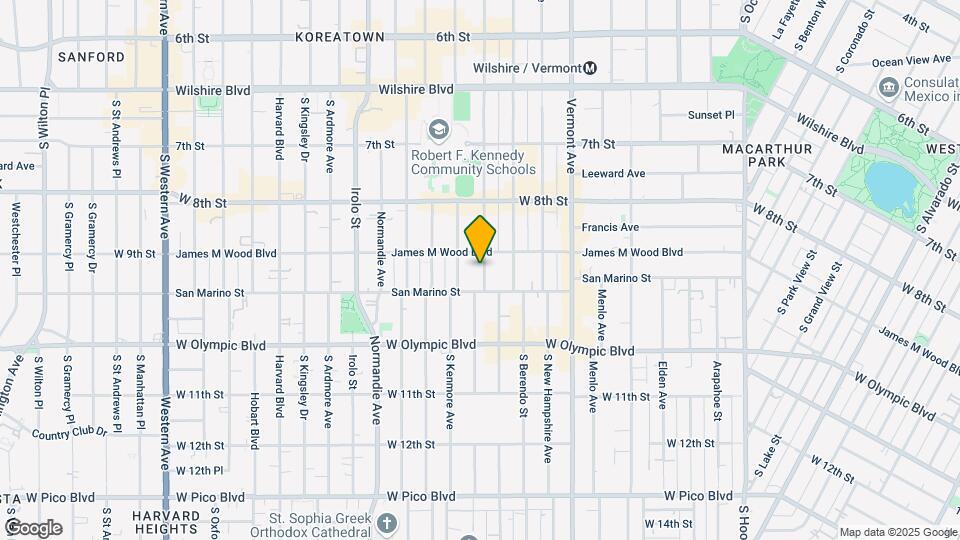 913 S Catalina St Mapa y Detalles de la Ubicación