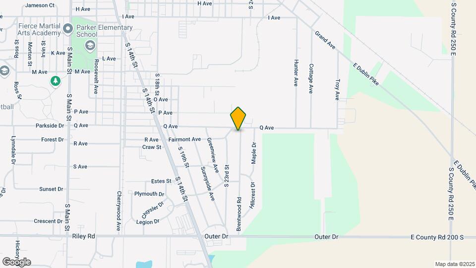 2603 Brentwood Rd Map and Location Details