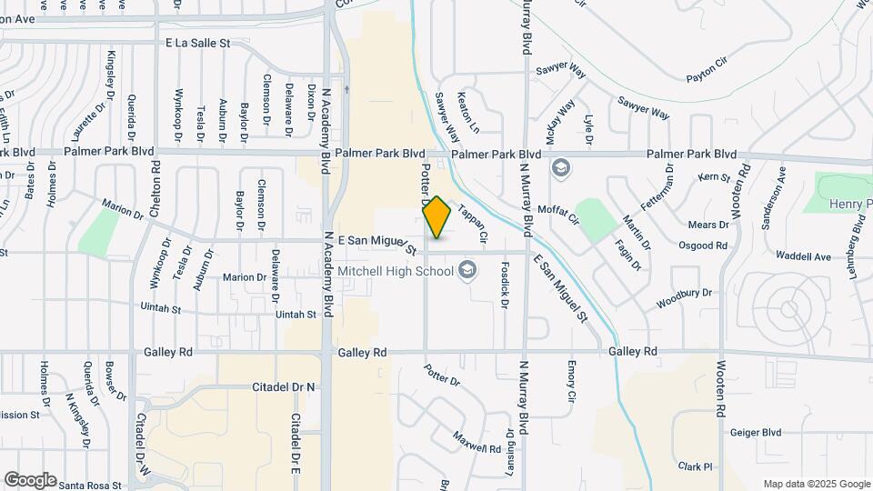 4006 E San Miguel St Map and Location Details