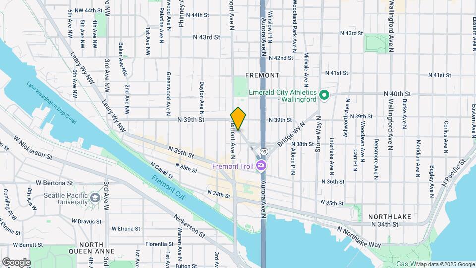 3818 Fremont Ave N Map and Location Details