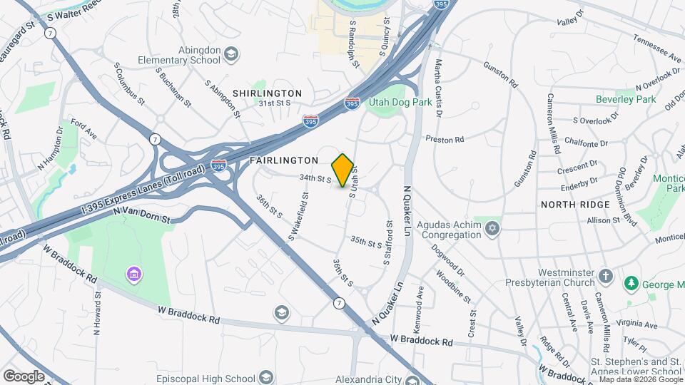 4412 34th St S Map and Location Details