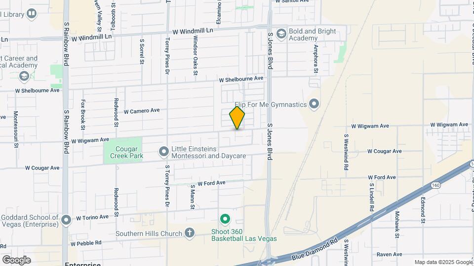 8508 S Yellow Hawk Way Map and Location Details