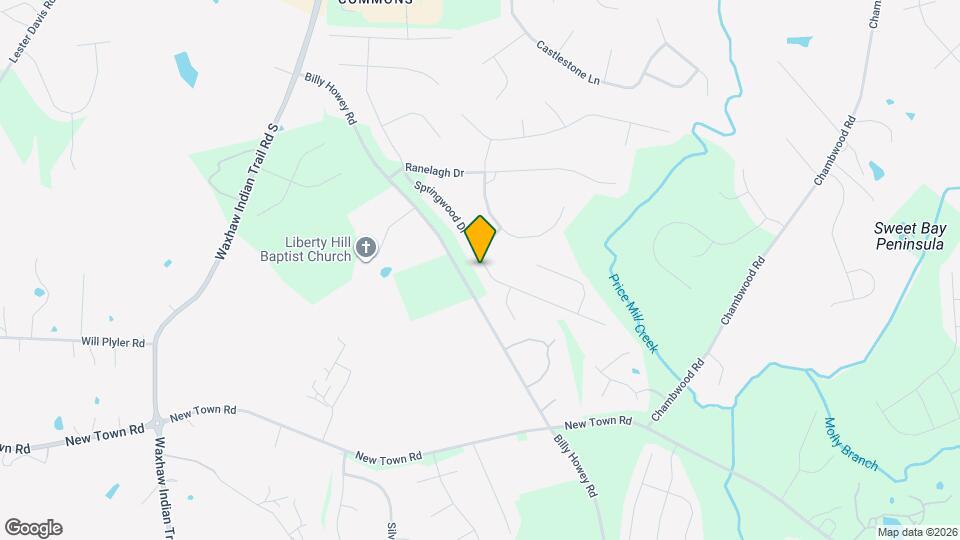 704 Springwood Dr Map and Location Details