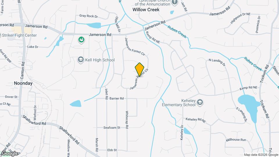 4750 Jamerson Forest Cir Map and Location Details