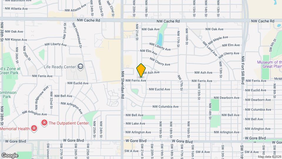 1907 NW Ferris Ave Mapa y Detalles de la Ubicación