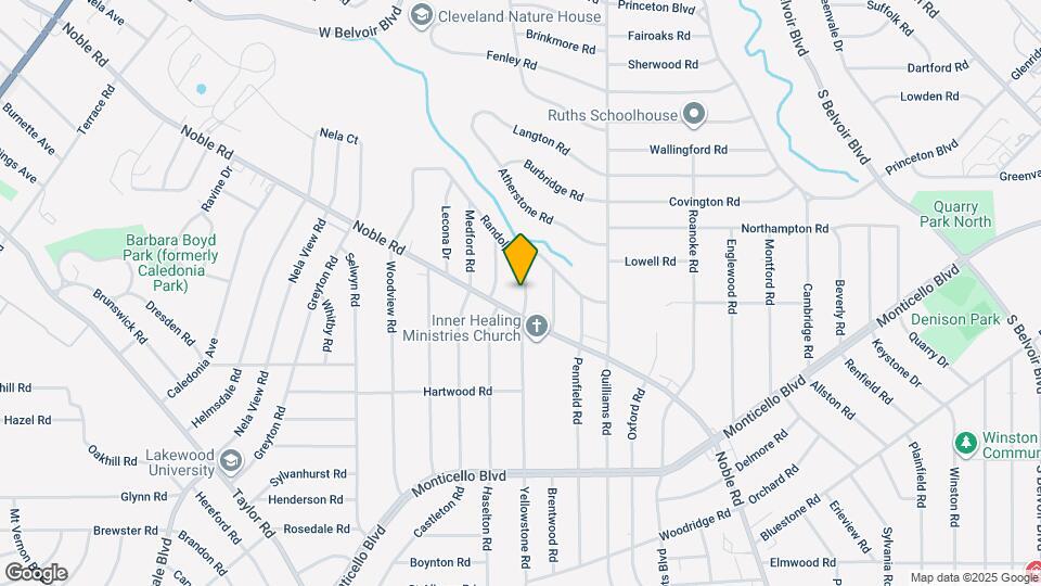 920 Yellowstone Rd Map and Location Details