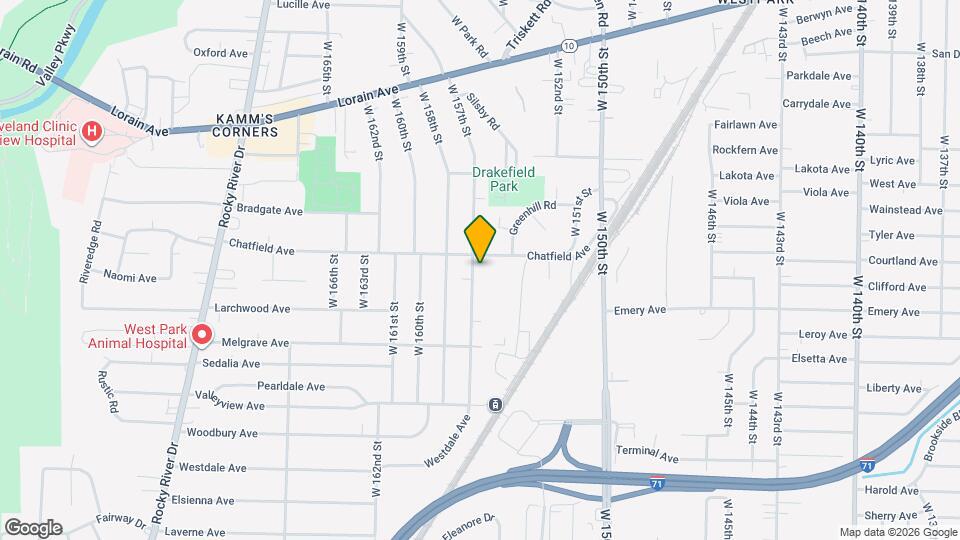 4013 W 157th St Map and Location Details