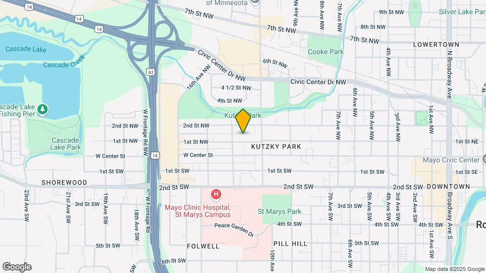 1135 1st St NW Map and Location Details