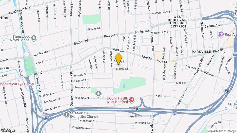 50 Gillette St, Unit D4 Map and Location Details