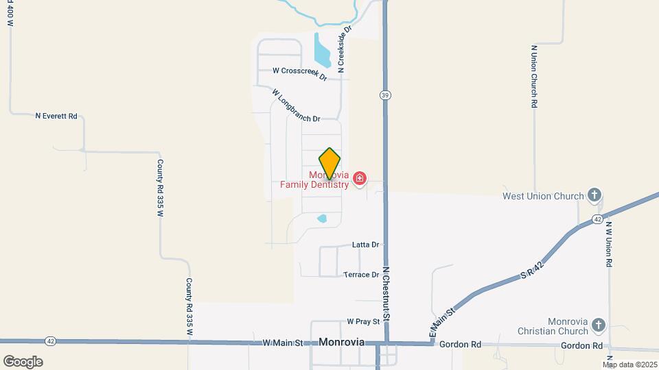 2923 W Broderie Ln Map and Location Details