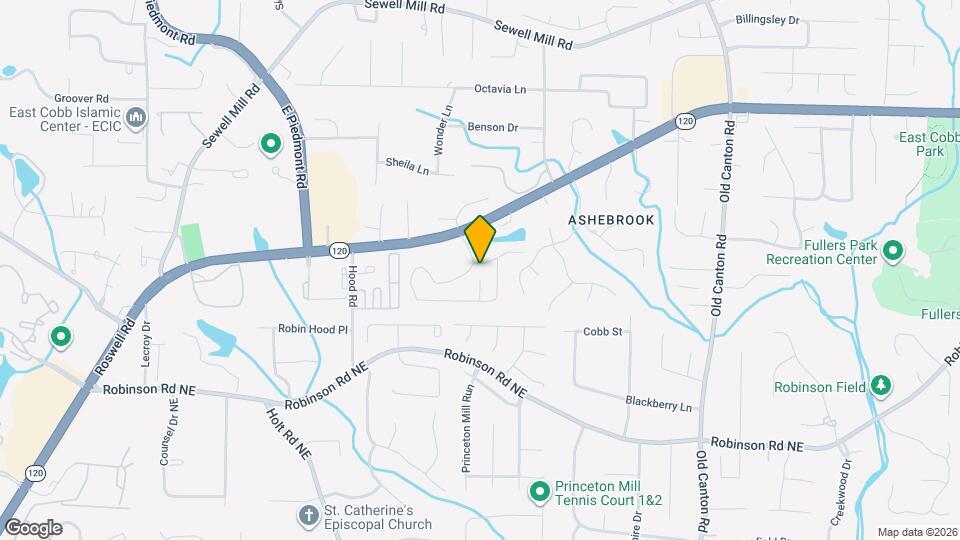 2702 Bridgegate Cove NE Map and Location Details