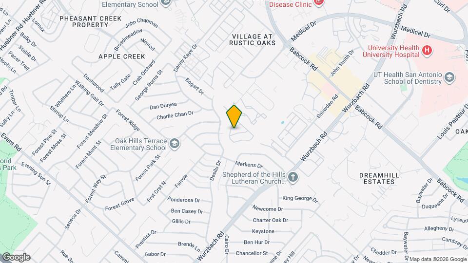 5435 Bright Run Map and Location Details