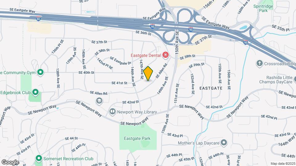 14646 SE Allen Rd. Map and Location Details