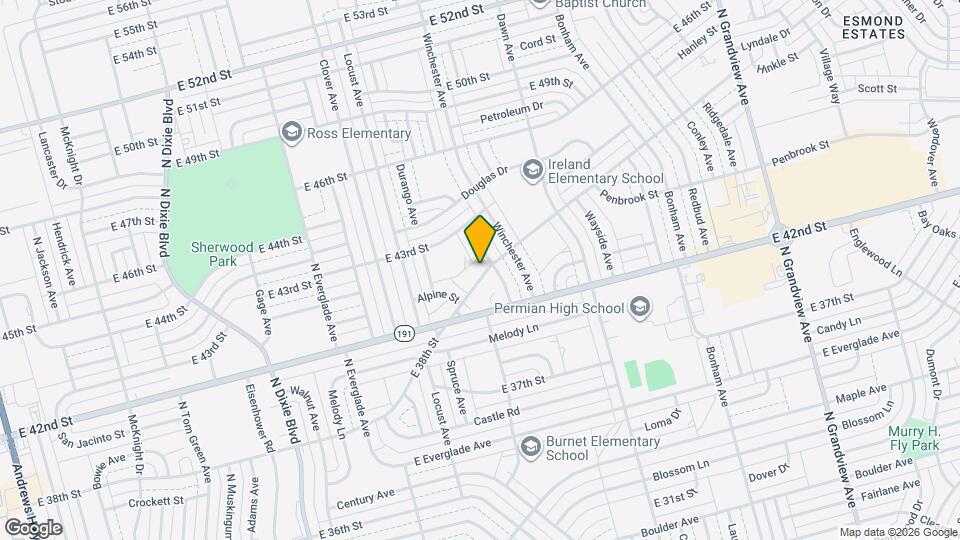 Woodlands of Odessa Map and Location Details