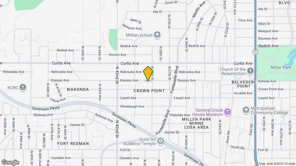 3911 Kansas Ave Map and Location Details