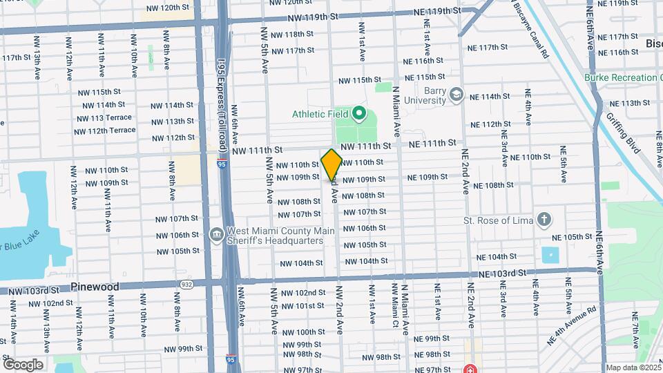 10828 NW 2nd Ave Map and Location Details